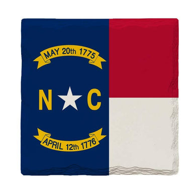 North Carolina State Flag Coaster