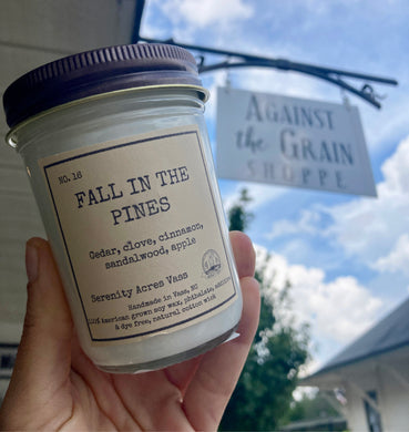 Fall in the Pines Candle