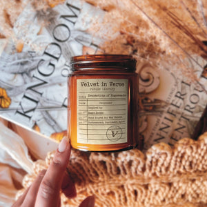 Literary Inspired Candles