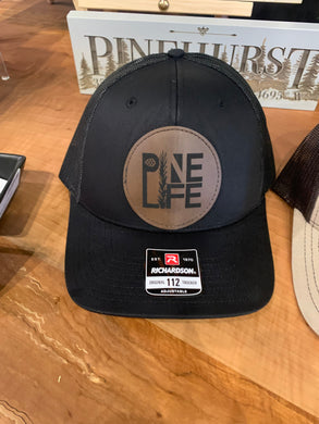 Pine Life Leather Hat