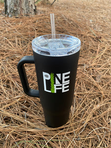 Pine Life 40oz Insulated Tumbler with Handle