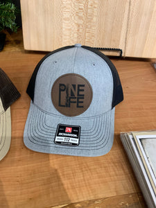 Pine Life Leather Hat