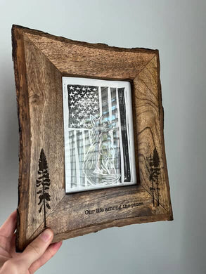 Life Among the Pines Picture Frame