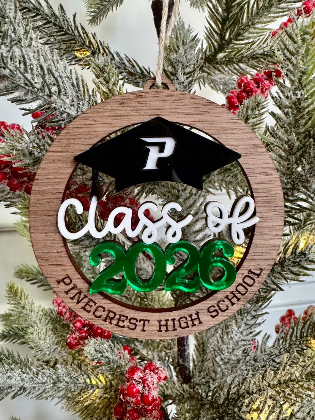 Pinecrest Class of 2026 Ornament