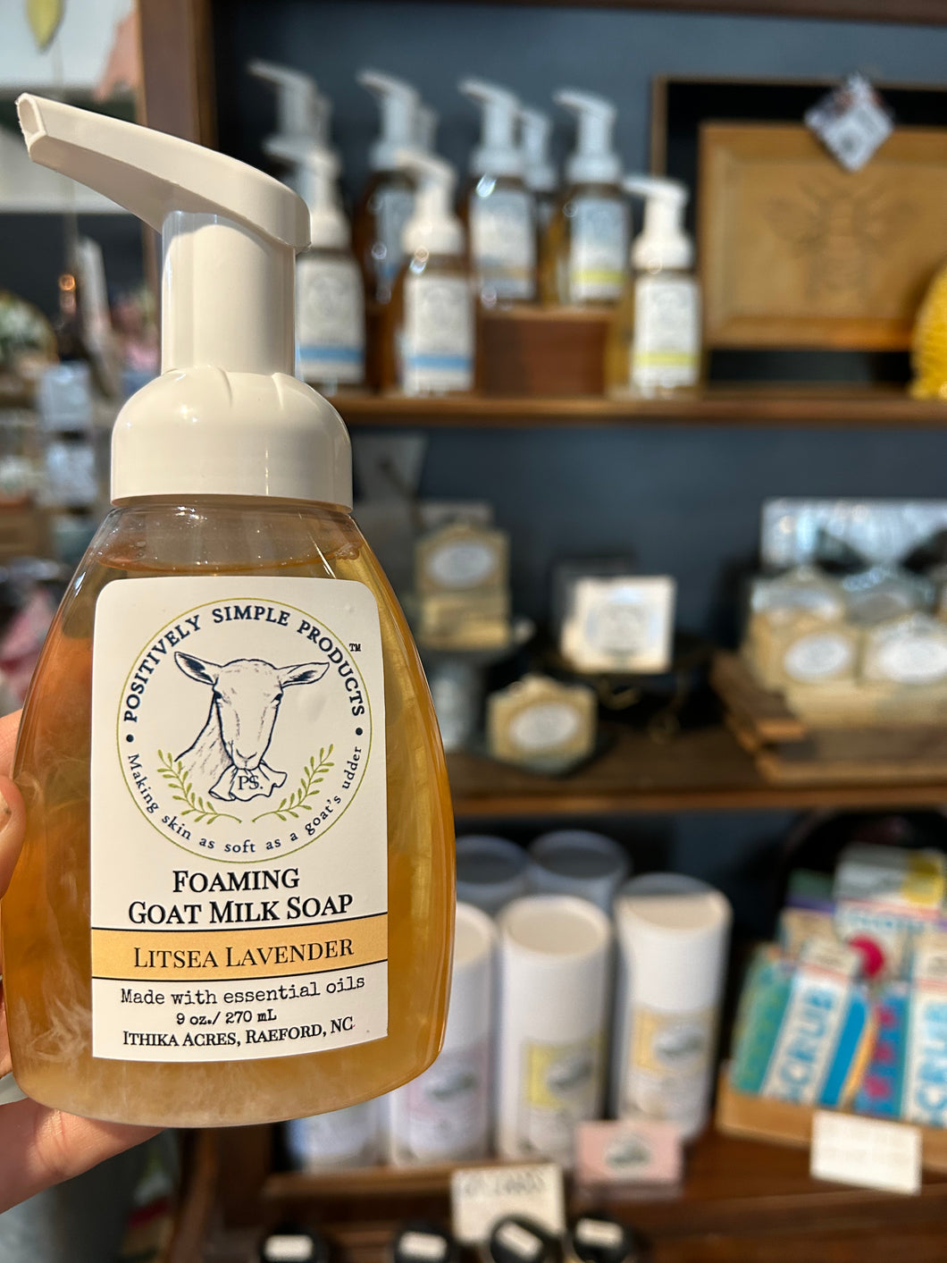 Litsea Lavender Foaming Hand Soap