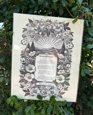 NC State Toast Print