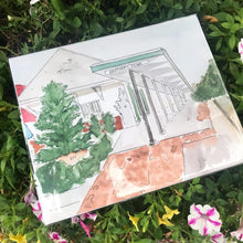 Load image into Gallery viewer, Southern Pines Train Station Print