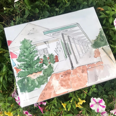 Southern Pines Train Station Print