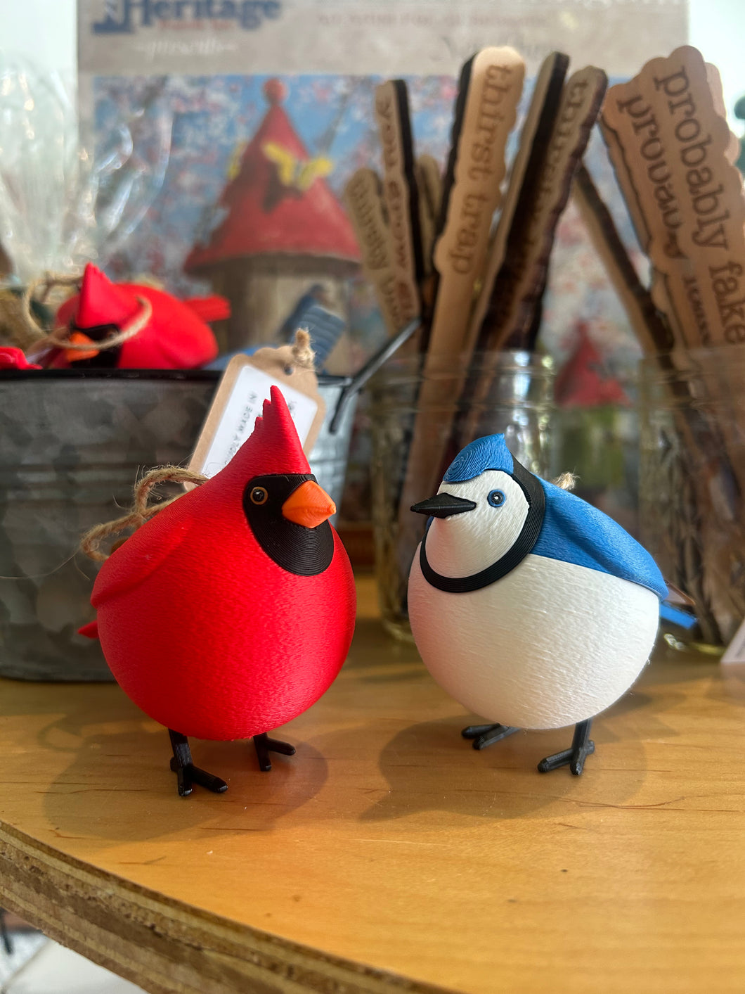 3D Printed Bluebird