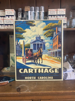 Carthage Travel Poster