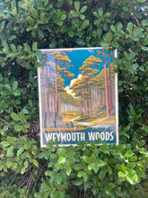 Load image into Gallery viewer, Weymouth Woods Travel Poster