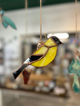 Load image into Gallery viewer, Stained Glass Goldfinch