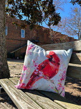 Load image into Gallery viewer, Cardinal Indoor/Outdoor Pillow
