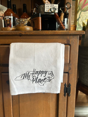 NC Happy Place Kitchen Towel
