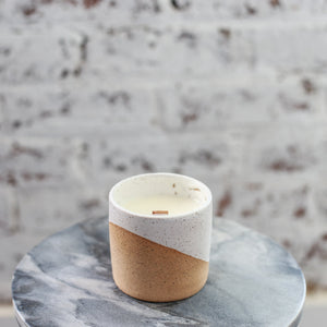 Citrus + Ginger Pottery Candle