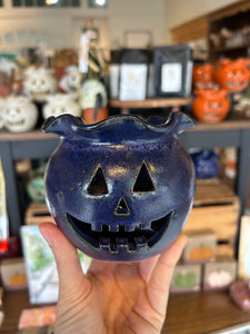 Colored Ceramic Jack O Lantern