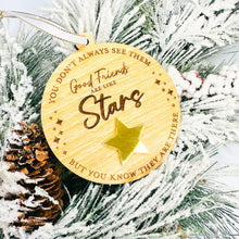 Load image into Gallery viewer, Good Friend Wood Ornament