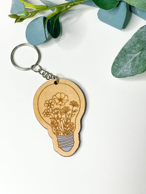 Lightbulb Keychain