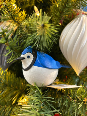 3D Printed Bluebird Ornament