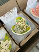 Load image into Gallery viewer, Ceramic Heart Trinket Dish