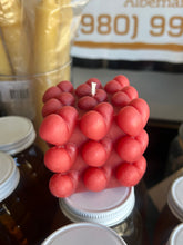 Load image into Gallery viewer, Red Bubble Candle