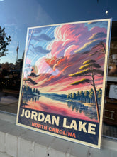 Load image into Gallery viewer, Jordan Lake Travel Poster
