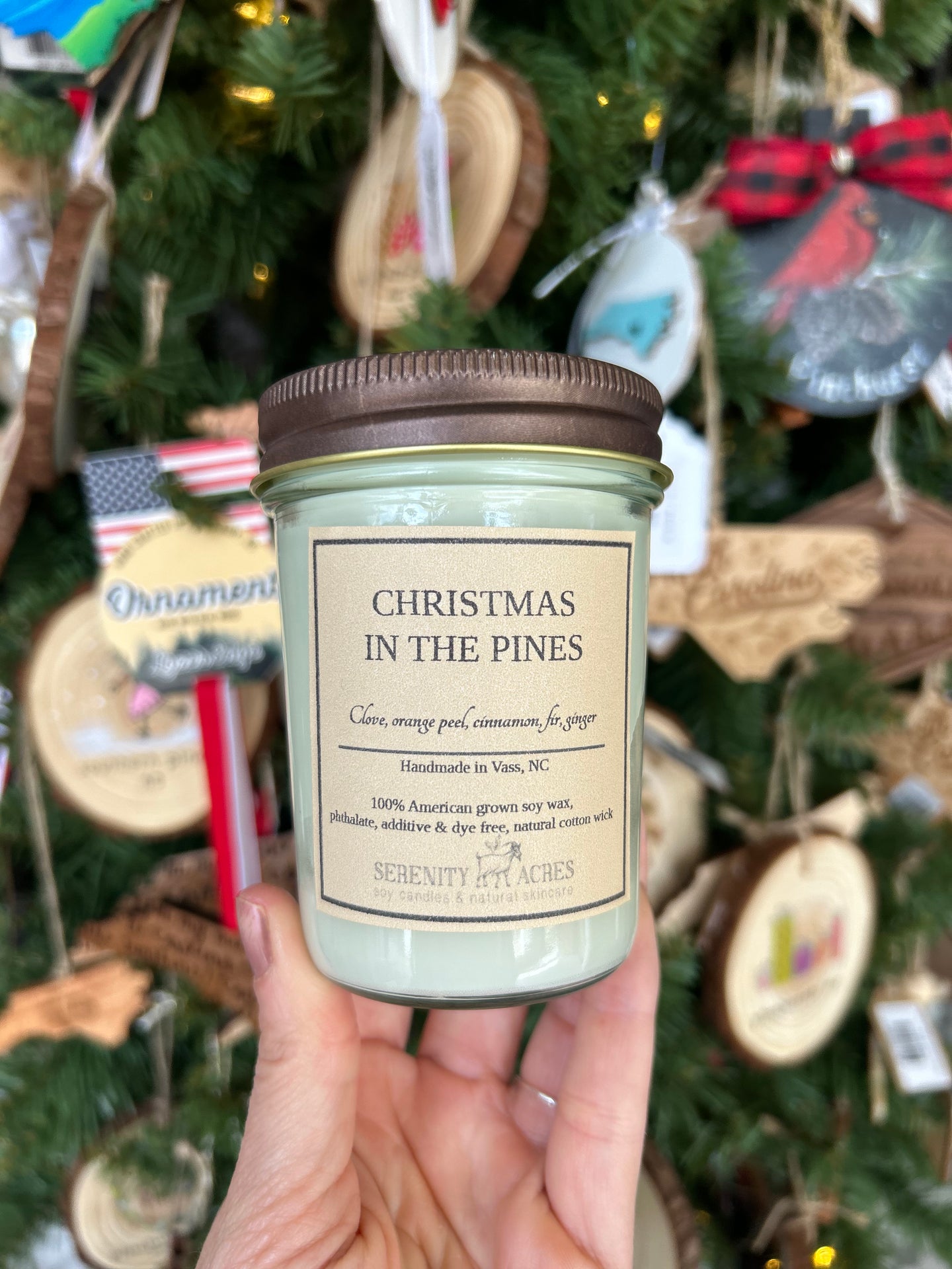 Christmas in the Pines Candle