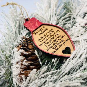 Light of Friendship Ornament