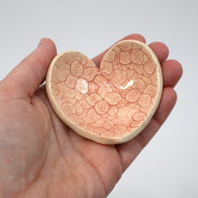 Load image into Gallery viewer, Red Pottery Heart Dish