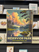 Load image into Gallery viewer, Reservoir Park Travel Poster