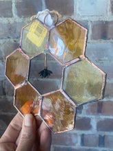 Load image into Gallery viewer, Stained Glass Honeycomb