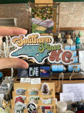 So Pines NC Sticker