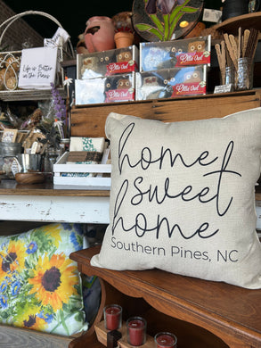 Home Sweet Home Southern Pines Pillow