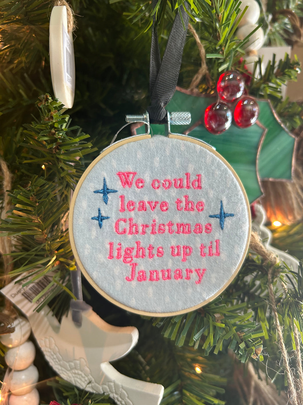 Taylor Christmas Lights Ornament