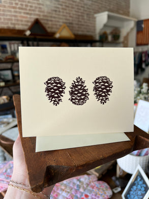 Pinecone Card