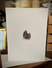 Load image into Gallery viewer, Pair of Pinecones Card