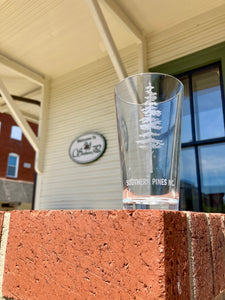 Southern Pines Pint Glass