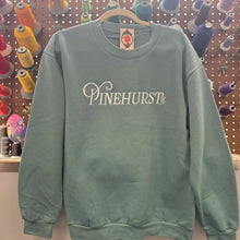 Load image into Gallery viewer, Pinehurst Aqua Embroidered Crew Neck