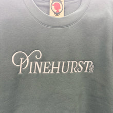 Load image into Gallery viewer, Pinehurst Aqua Embroidered Crew Neck