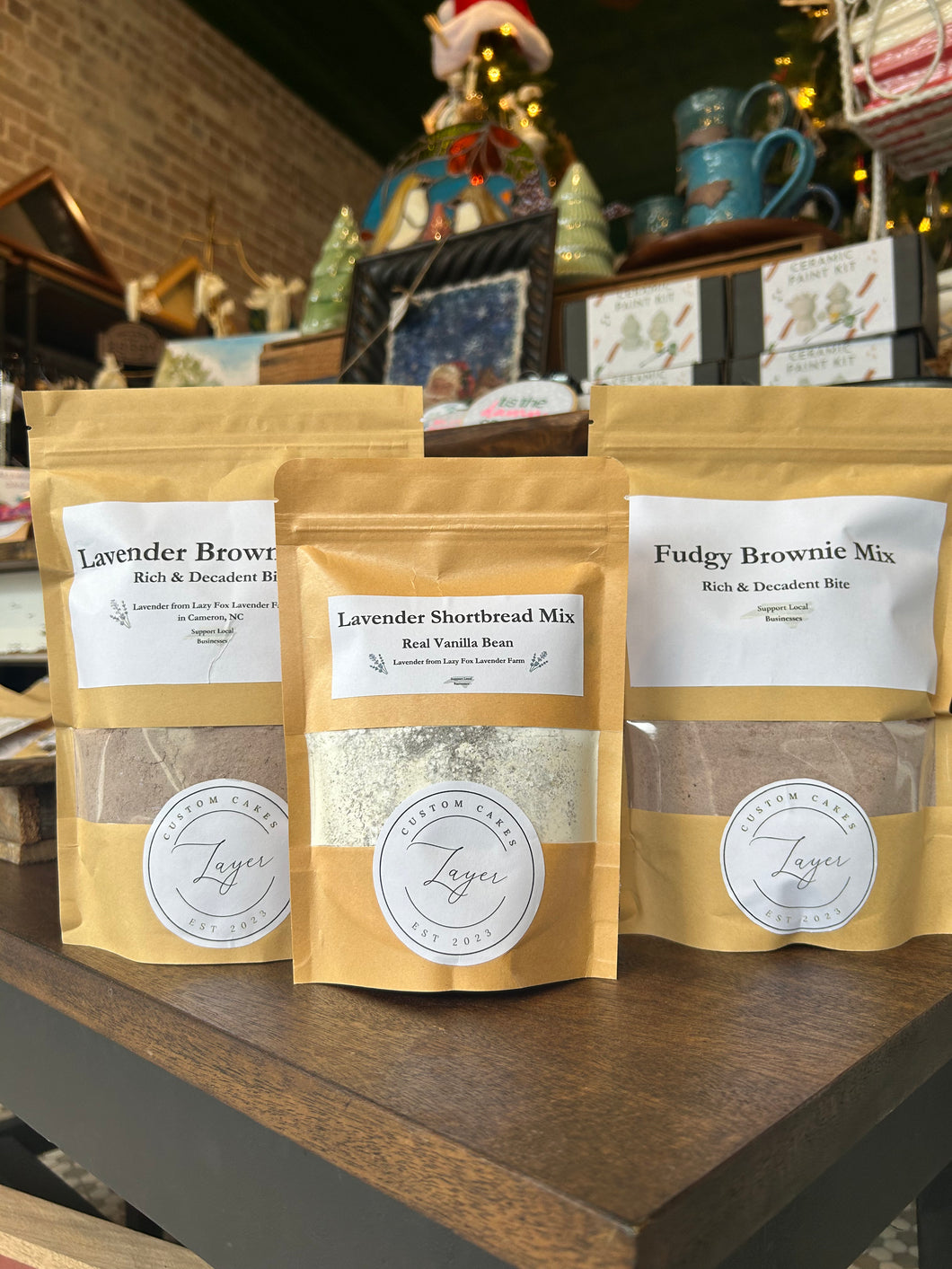 Lavender Shortbread Cookie Mix
