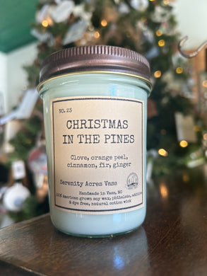 Christmas in the Pines Candle