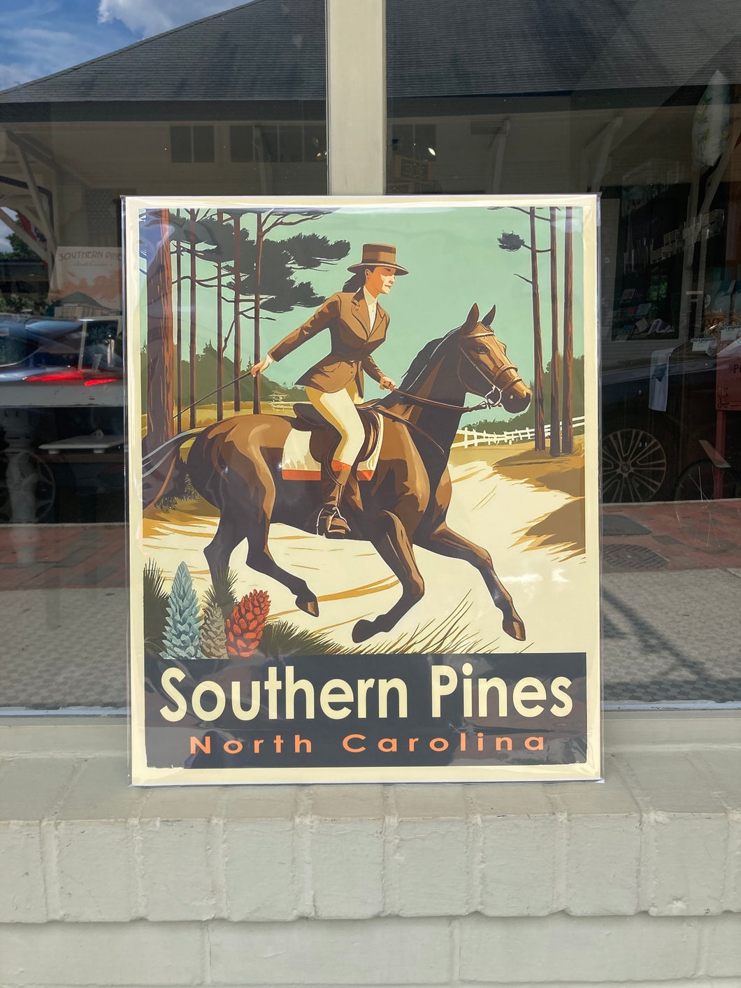 Southern Pines Travel Poster