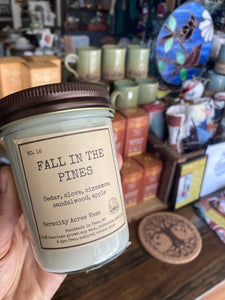Fall in the Pines Candle