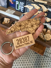 Load image into Gallery viewer, Dogwood NC Keychain