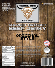 Load image into Gallery viewer, Rebel Farms Original Beef Jerkey