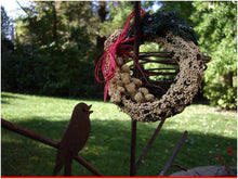 Load image into Gallery viewer, Holiday Rustic Birdseed Wreath