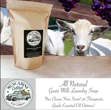Load image into Gallery viewer, Lavender Goats Milk Laundry Soap