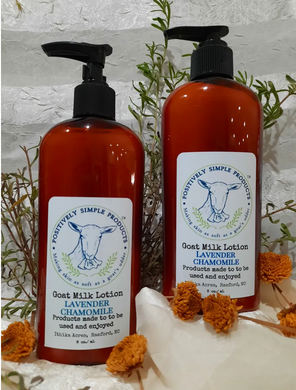 Lavender Chamomile Goats Milk Lotion