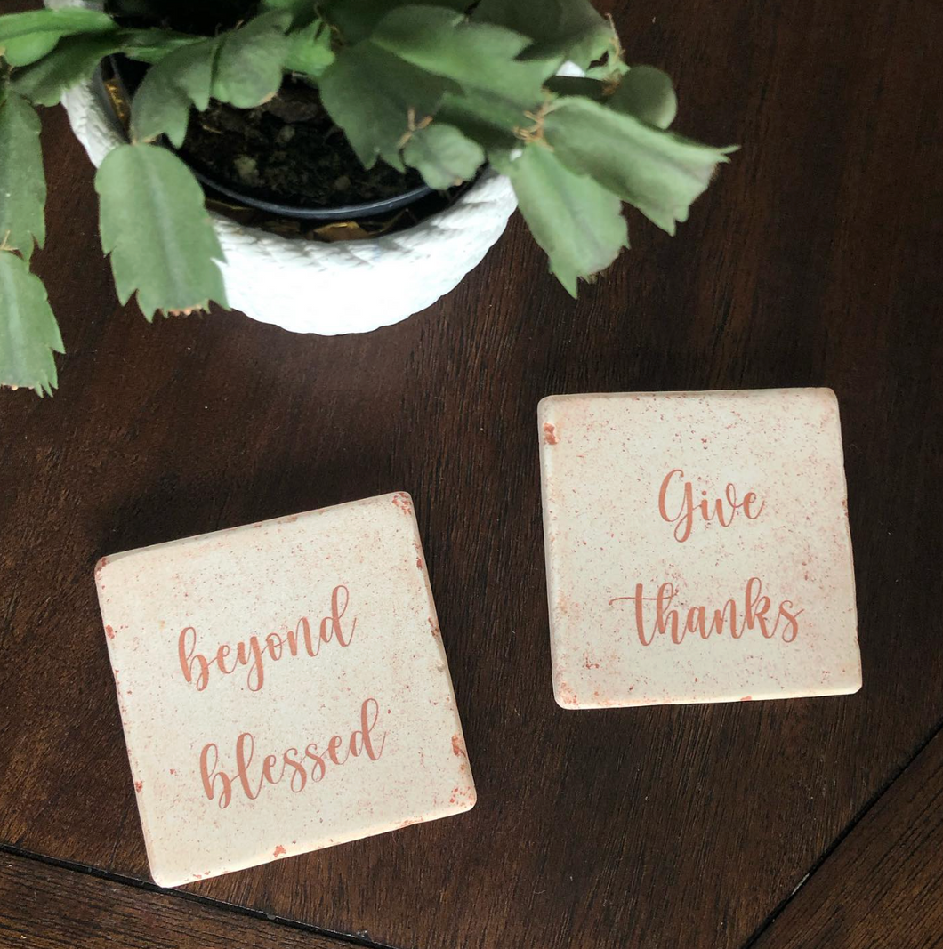 Thanksgiving Coasters (2pk)