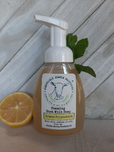 Load image into Gallery viewer, Lemon Peppermint Foaming Hand Soap